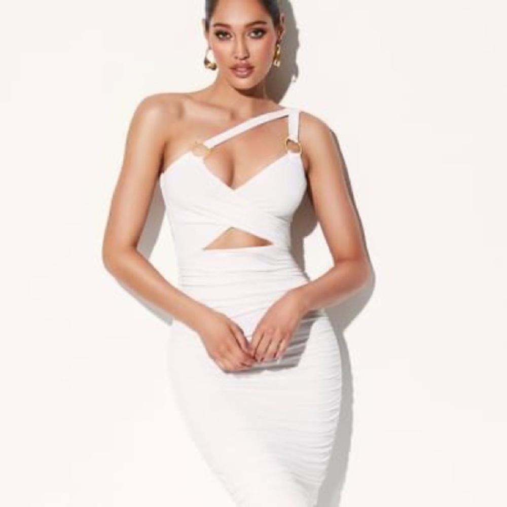 Nookie Riley Ring Midi Dress